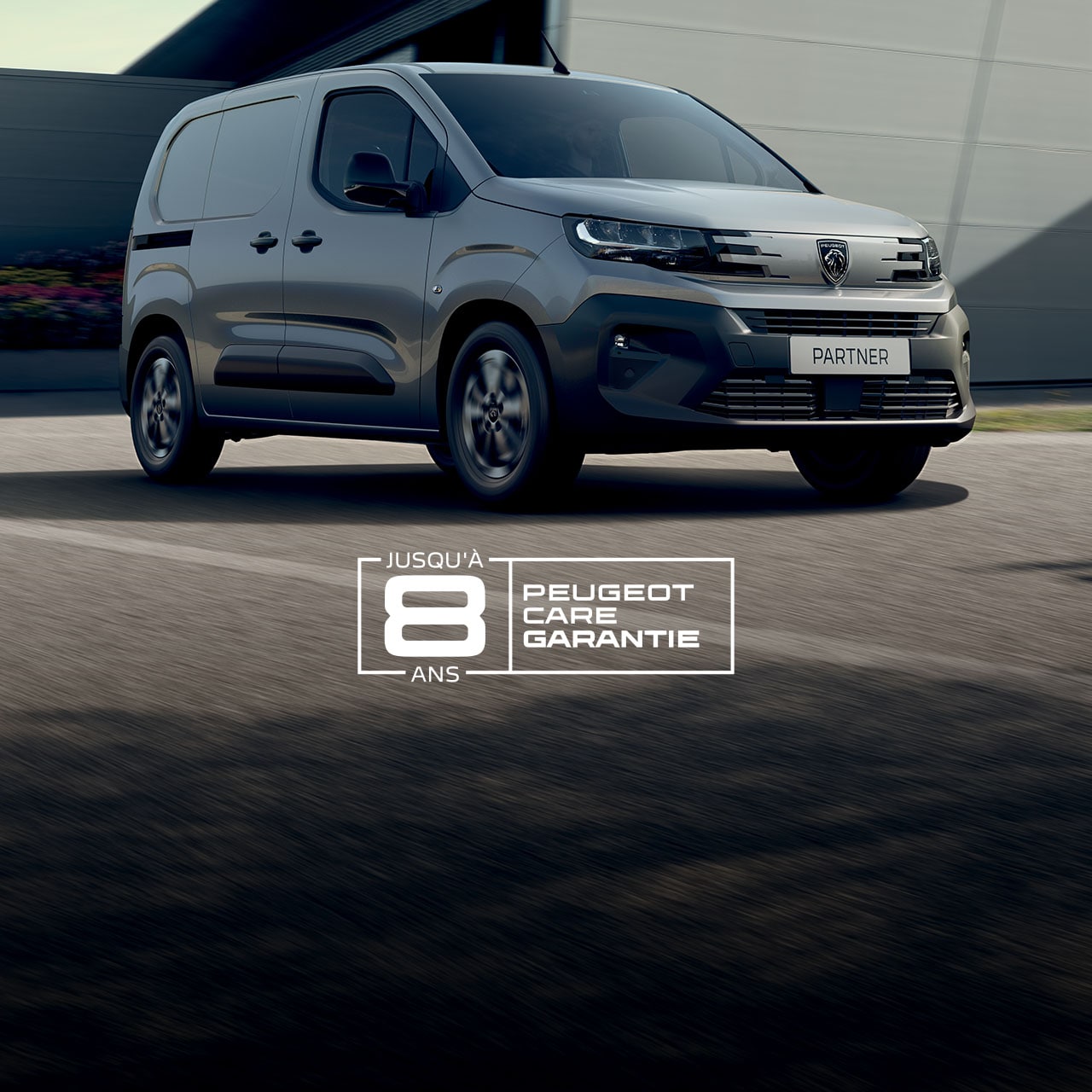 New PEUGEOT PARTNER front view