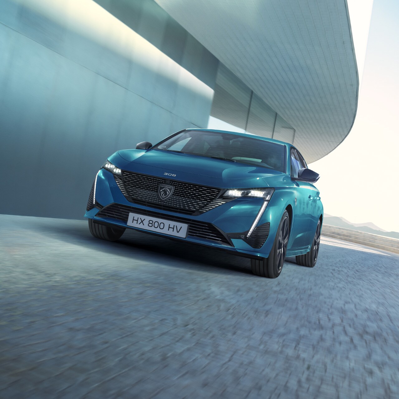 PEUGEOT 308 front view